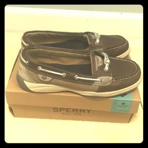 Sherry Top-Spider Tiefish Graphite Loafer